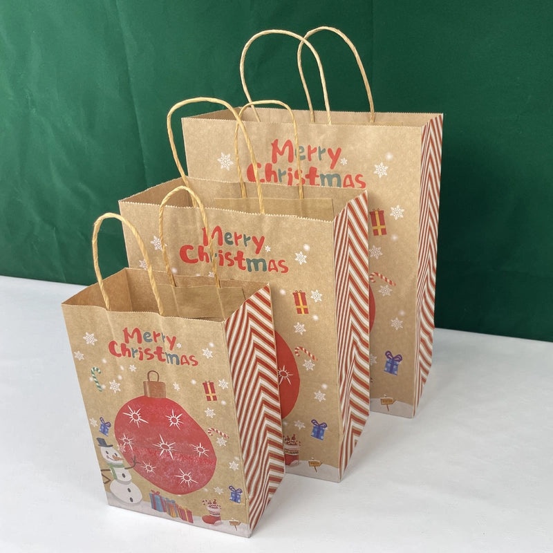 Christmas Santa Claus Gift Bags for Holiday Party Wrapping Supplies|Gift Wrapping Supplies