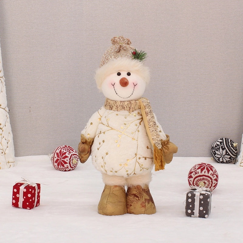 Festive Snowman Plush Party Decorations|Holiday Party Supplies