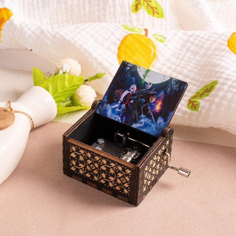 Vintage Halloween Pumpkin and Letter Cat Wooden Decoration|Home Decor