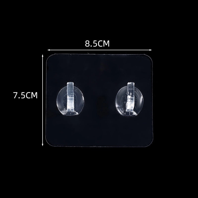 Creative Seamless Horn Wall Hook Punch-Free Bathroom Door Hanger Double Horn Adhesive Sticker|Home & Living - Wall Hooks & Hangers