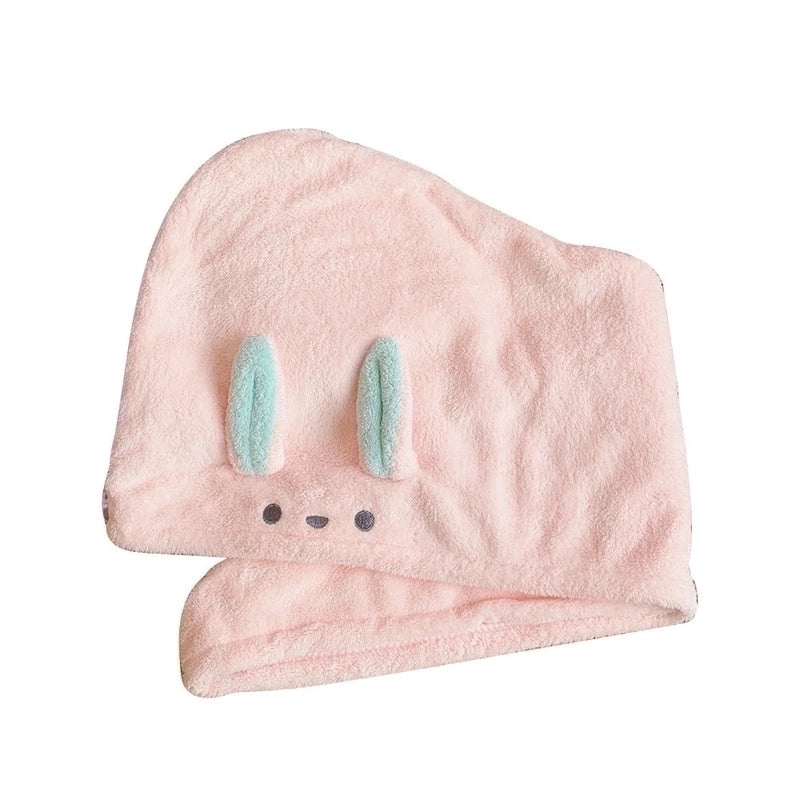 Soft Absorbent Hair Drying Towel Scarf for Shower Use | Bath Accessories