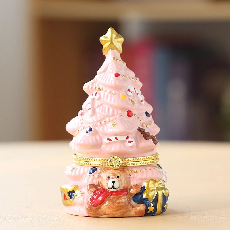 Christmas Cute Bear Ceramic Christmas Tree Decoration | Home Decor & Holiday Accessories