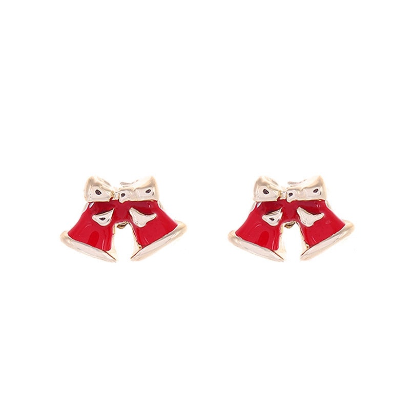 Christmas Cute Minimalist Alloy Christmas Tree Santa Claus Snowman Party Festival Decoration|Holiday Jewelry Accessories