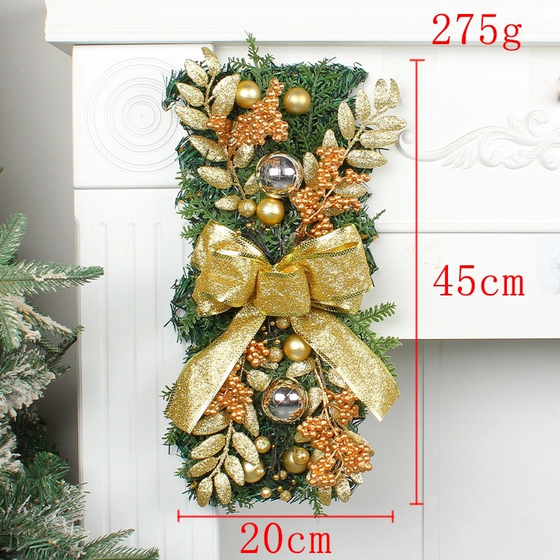 Christmas Curtain Pendant Garland Holiday Door Hanging Decorative Home Ornament|Home Decor
