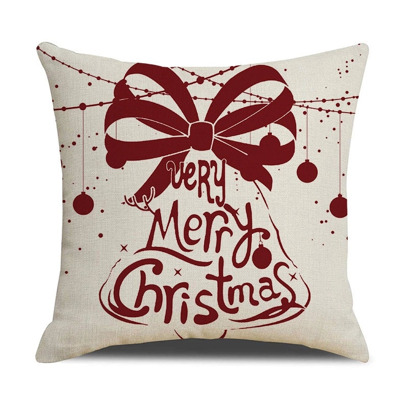 Stylish Elk Print Polyester Pillow Covers | Home Decor Pillows