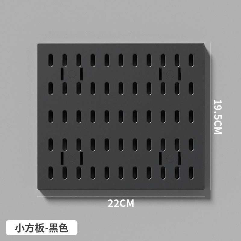 Multi-Functional Wall-Mounted Storage Rack No-Drill Hook Organizer for Kitchen Bathroom Dorm Entrance|Home Storage & Organization