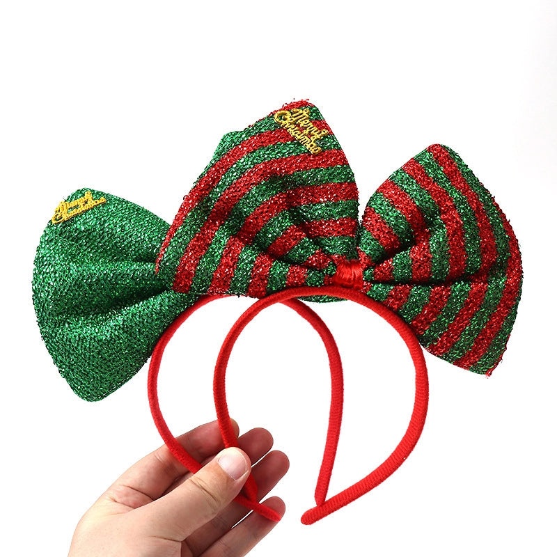Sweet Christmas Bow Knot Hair Clip for Daily and Party Wear|Hair Accessories