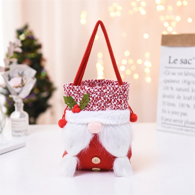 Festive Solid Color Christmas Party Gift Bags | Holiday Gift Bags & Wrapping Supplies