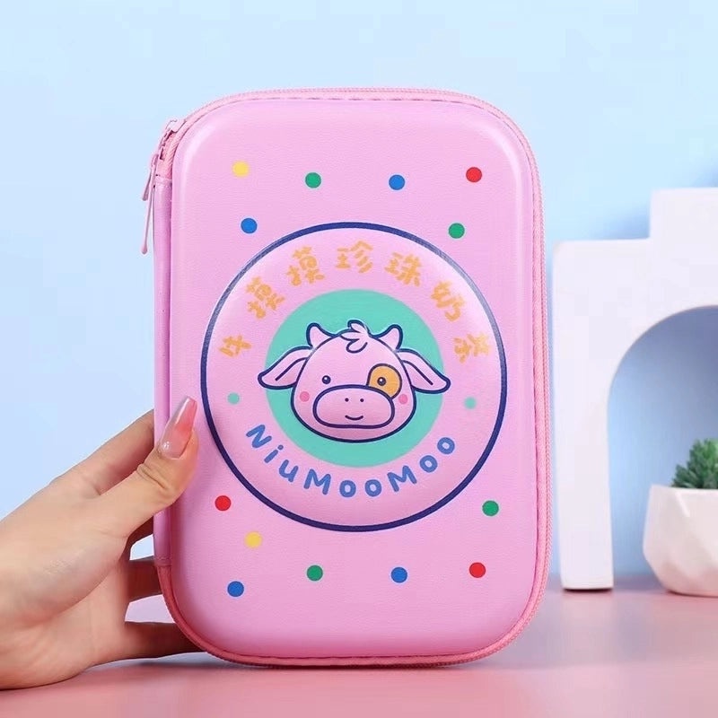 Cute EVA PU Cartoon Pencil Case for School Supplies | School Stationery