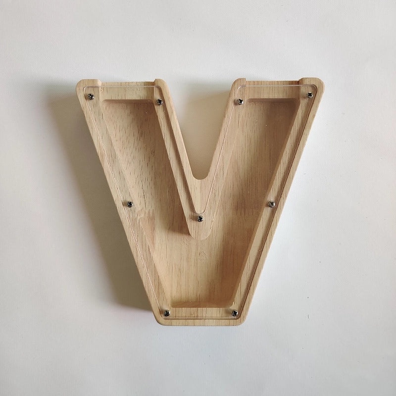 Oak Letter Glass Pendant for Halloween Christmas Easter Casual Wear|Jewelry & Accessories