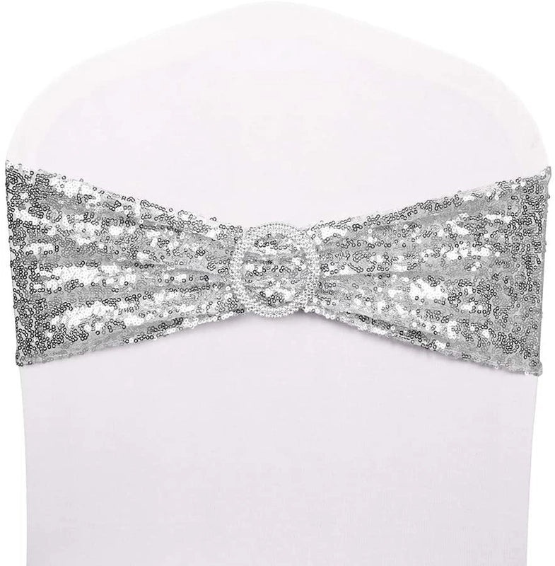 Elegant Solid Color Polyester Chair Cover for Home and Event Decoration|Home Decor & Party Supplies