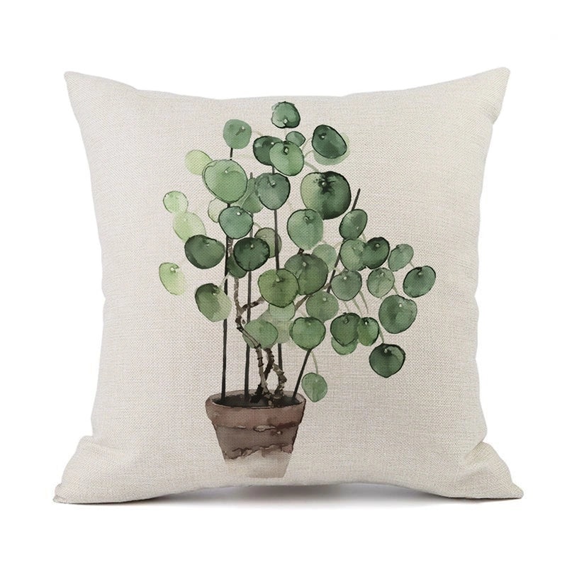 Trendy Botanical Print Pillow Covers | Home Decor Accessories