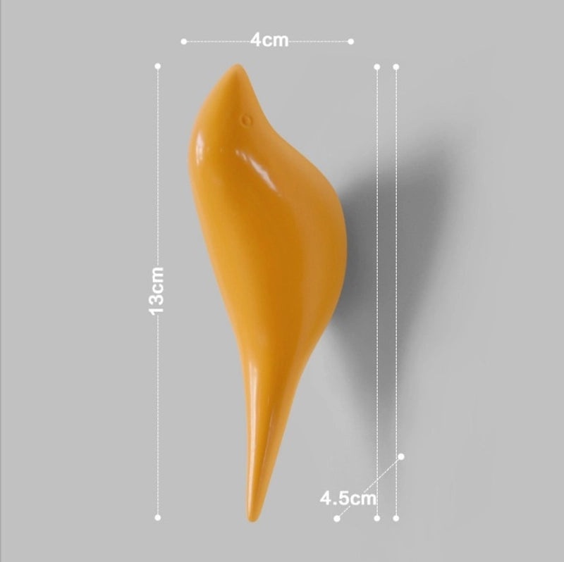 Charming Bird Resin Wall Hooks for Home Decor|Home Decor Accessories