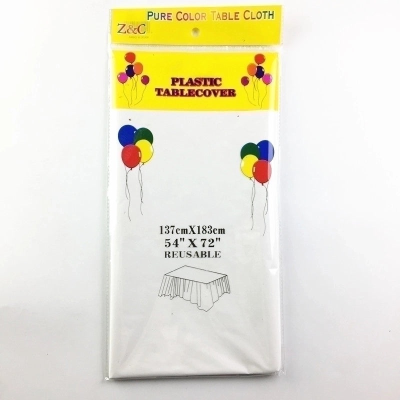 Contemporary Solid Color Fabric Party Tablecloth|Home & Kitchen > Table Linens > Tablecloths