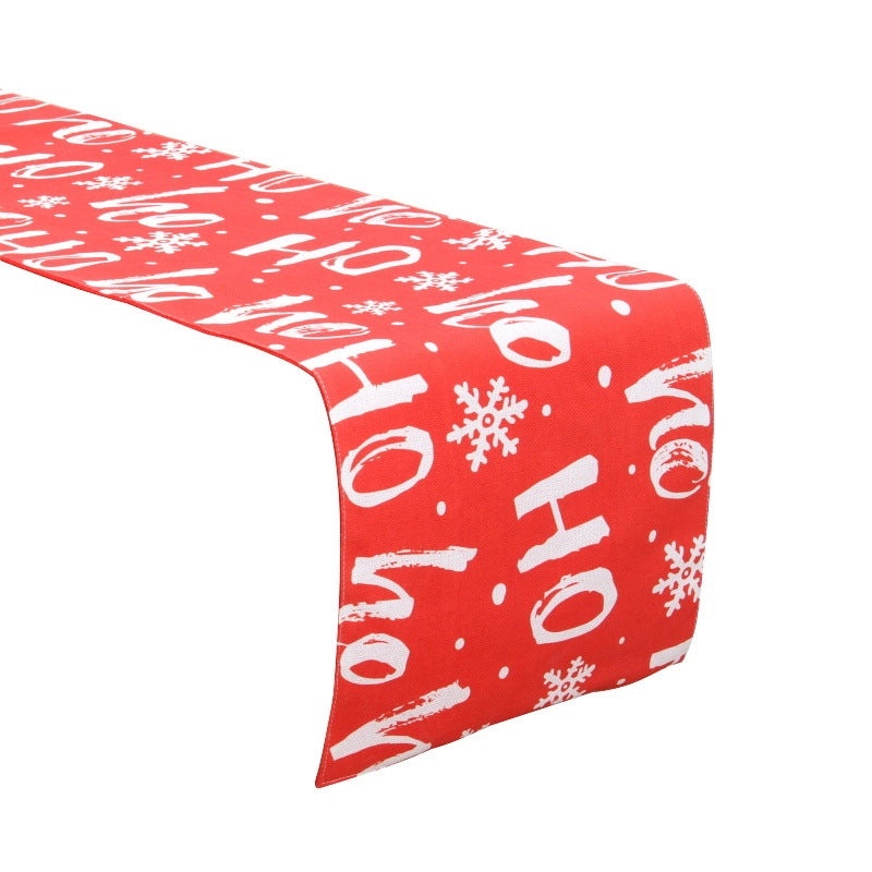 Minimalist Christmas Tree Letter Table Runner for Office Decor|Home Decor/Table Linens