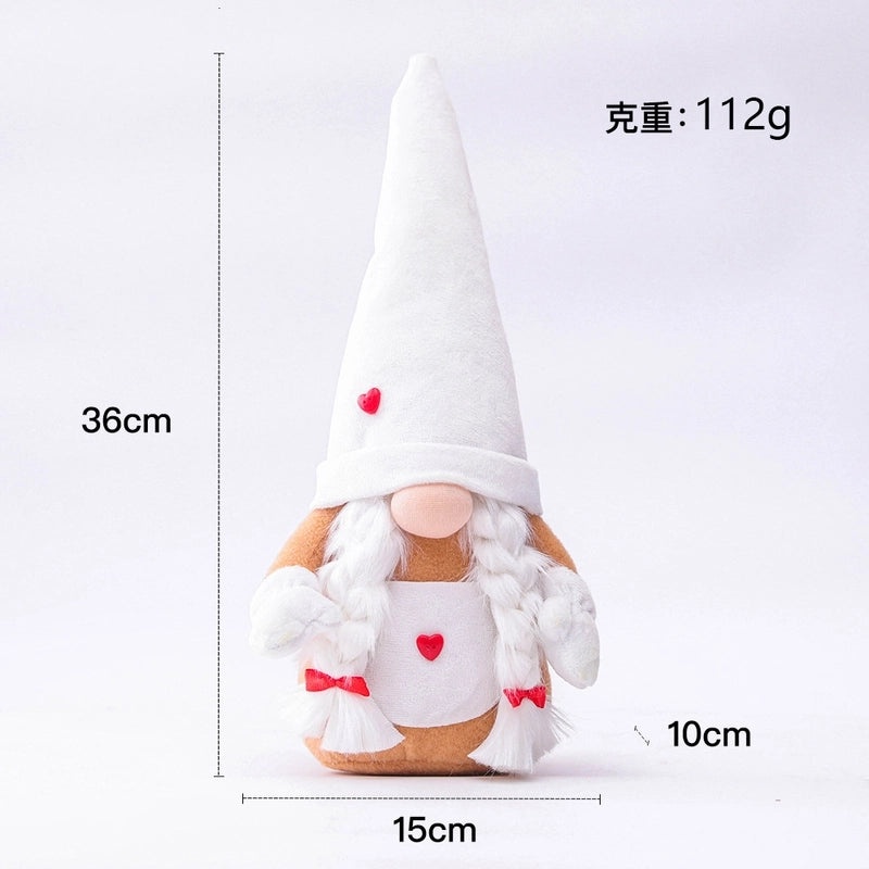 Heart-Shaped Fabric Ornaments for Vacation Decor|Home Decor & Seasonal Accessories