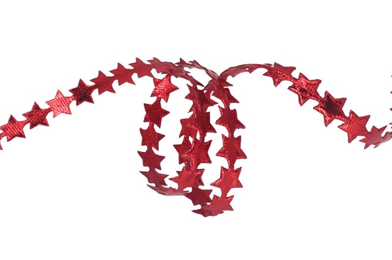 Christmas Star Ribbon Lace for Gift Wrapping DIY Jewelry Accessories 12mm/15mm|Craft Supplies & Jewelry Making