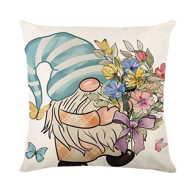 Summer Linen Pillow Covers in Minimalist Color Block Design|Home Decor Pillows