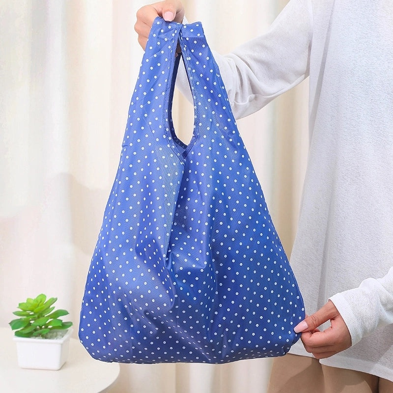 Folding Oxford Cloth Shopping Bag with Handle Reusable Handbag Custom Logo Advertising|Shopping Bags & Totes