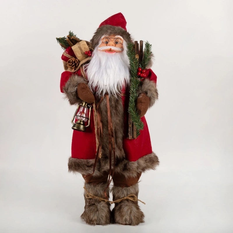 Festive Santa Claus PVC Christmas Party Decorations|Holiday Party Supplies