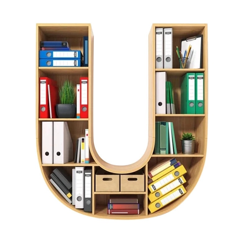 Minimalist Acrylic Letter Ornaments Decorative Artificial Letters|Home Decor Ornaments