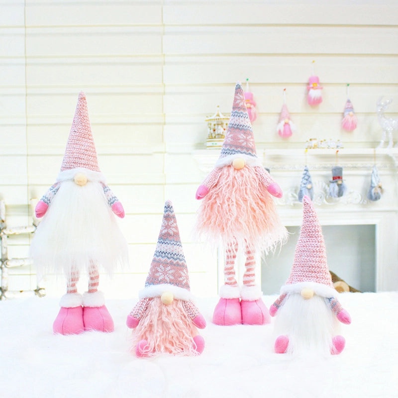 Christmas Telescopic Faceless Gnome Doll Window Decoration Supplies|Christmas Decorations