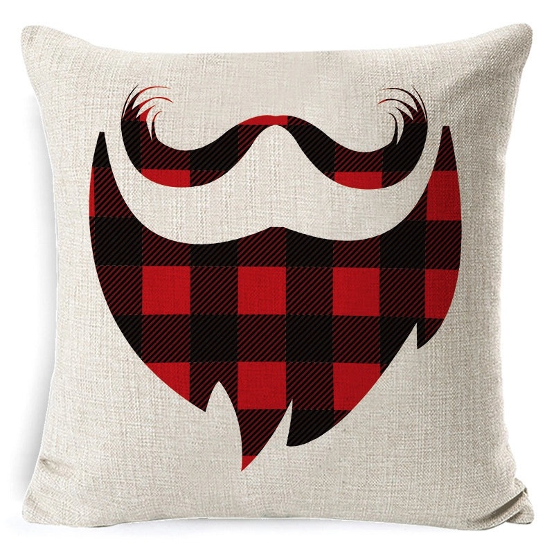 Vintage Alphabet Deer Polyester Cushion Covers|Home Decor Pillows