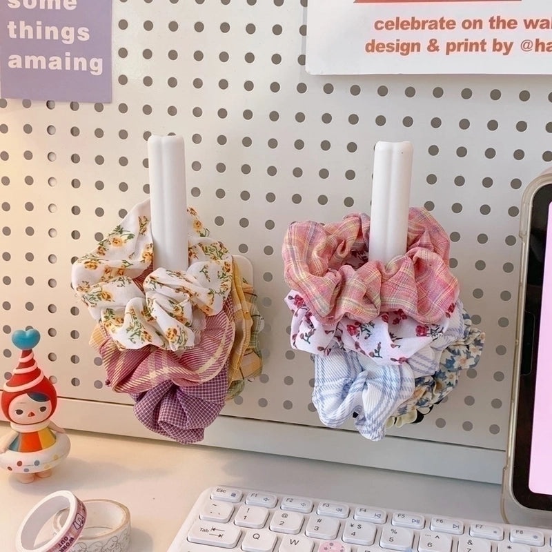 Large Wall-Mounted Jewelry Organizer Strip with Traceless Sticky Hooks for Hanging Accessories|Home Storage & Organization