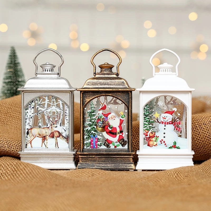 Christmas Cute Classic Plastic Table Ornaments for Festive Home Decor|Holiday Decorations