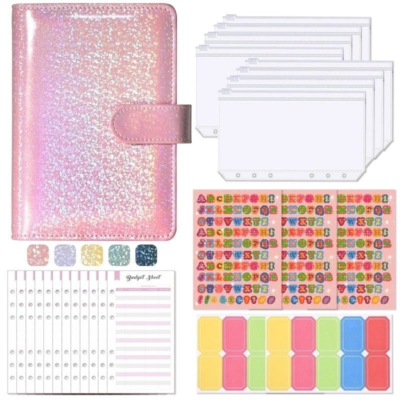 Classic A6 Pure Color Leather Loose-leaf Student Notebook | Stationery & Notebooks