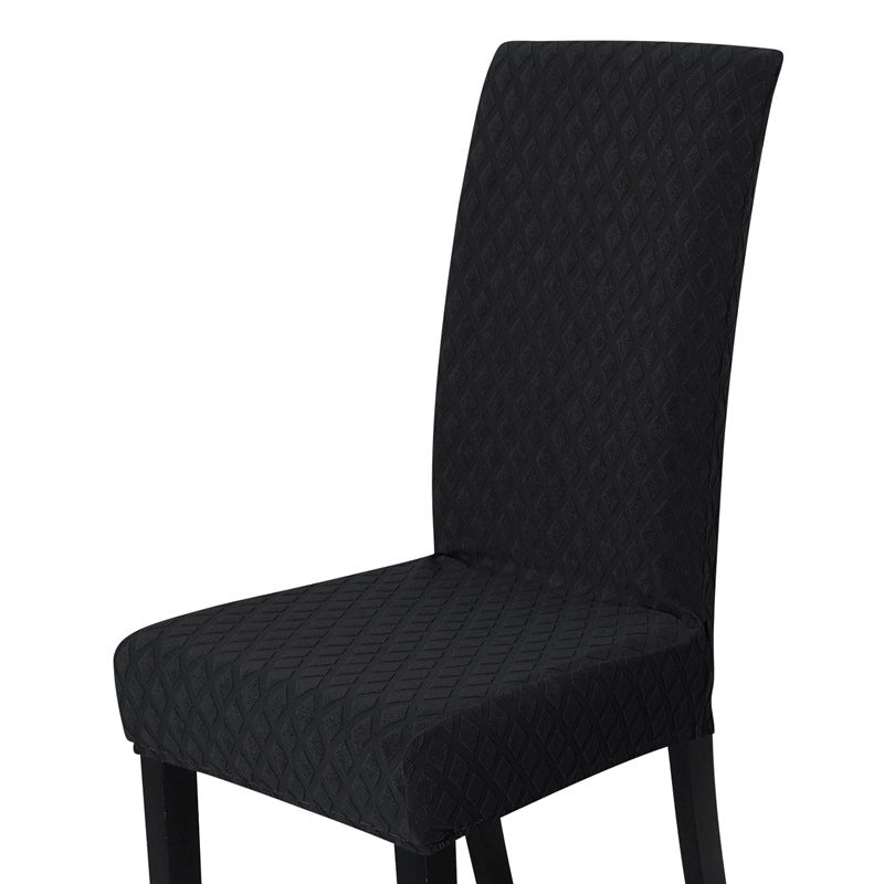 Four Seasons Elastic Jacquard Chair Cover Integrated Design for Dining Hotel Chairs Stools Modern Simple | Chair Covers