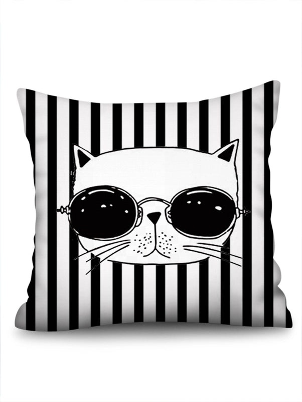 Nordic-Inspired Cartoon Linen Texture Pillow Covers|Home Decor Pillows