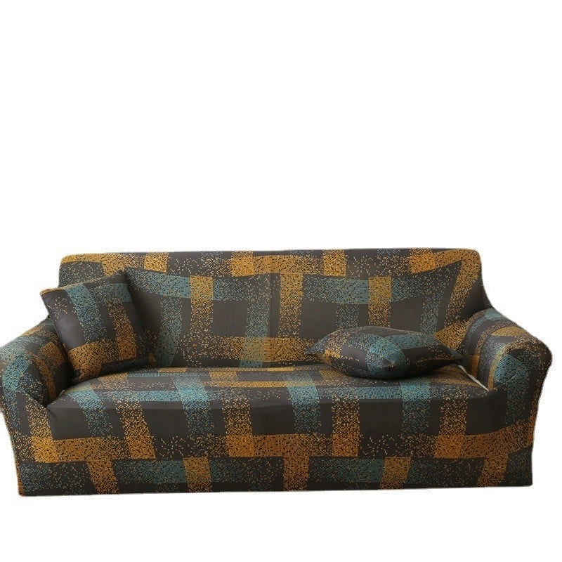 Solid Color Stretch Sofa Slipcover Casual Cloth Spandex | Home Decor & Furniture Accessories
