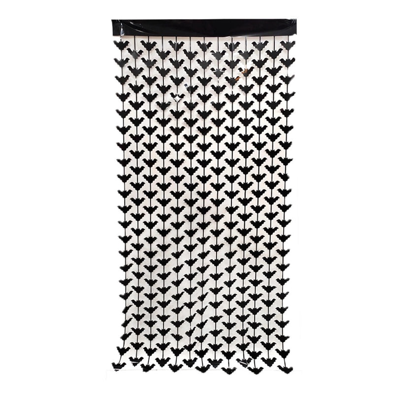 Halloween Skull Spider Rain Curtain Door Decoration | Party Supplies & Home Decor