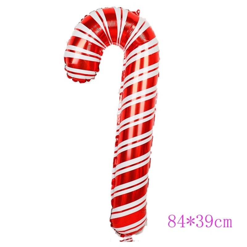 Christmas Santa Claus and Reindeer Candy Foil Party Balloon | Party Supplies