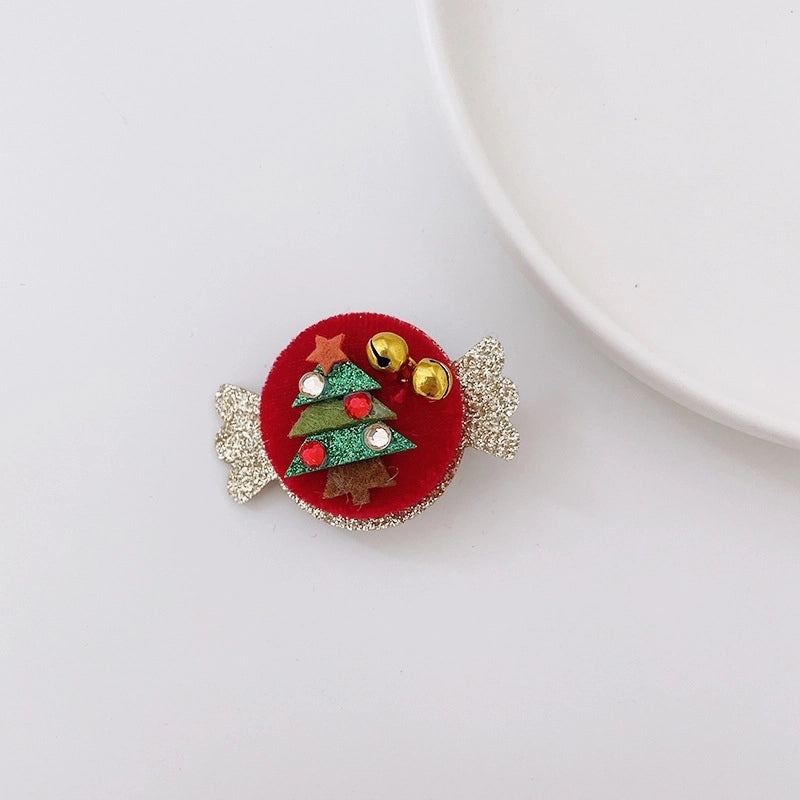 Christmas Bow Knot Hair Clip Cute Festival Party Accessory|Hair Accessories