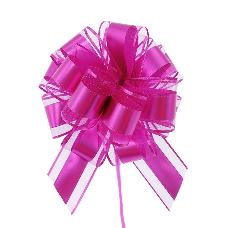 Large Matte Metal Color Ball Flower for Christmas Gift Packaging | Christmas Decorations