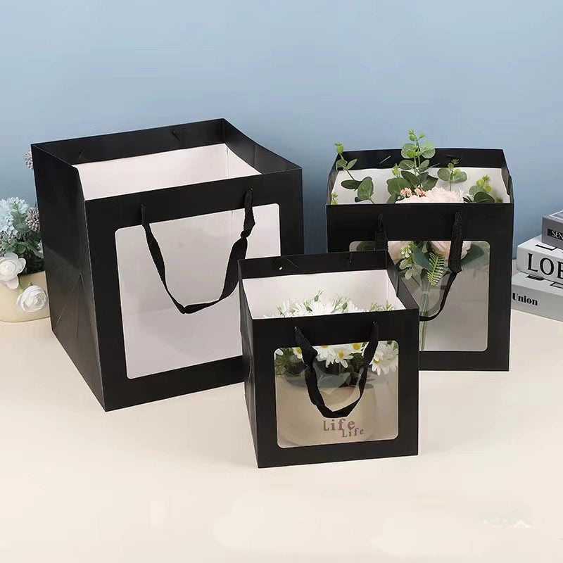 Elegant Minimalist Solid Color Gift Bags for Parties and Festivals | Party Supplies