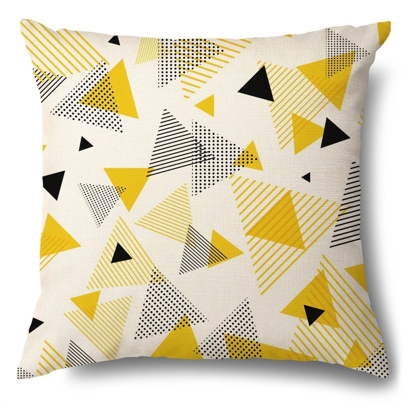 Rustic Sunflower Linen Pillow Covers|Home Decor Pillows