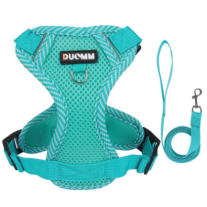 Reflective Breathable Dog Vest Harness with Hand-Holding Rope | Pet Harness & Leash