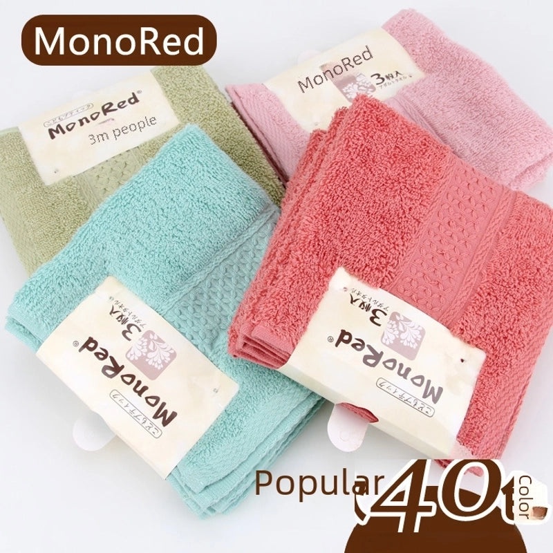 Soft Cotton Square Face Towel Highly Absorbent Household Use|Home Textiles & Towels