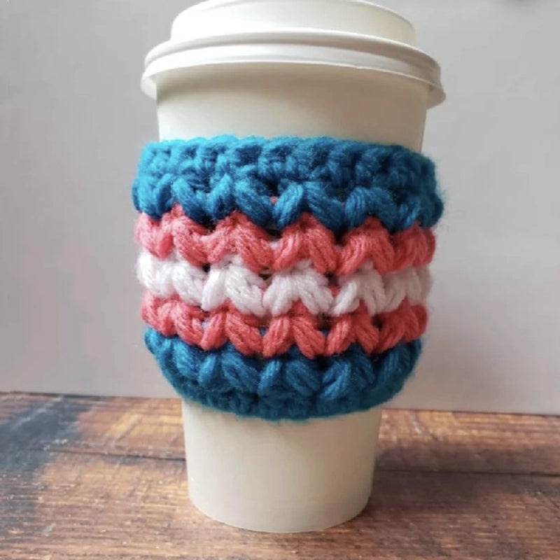 Wool Knitted Mug Set for Christmas Decoration | Home & Kitchen Decor