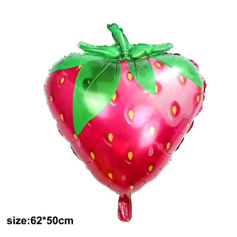 Colorful Fruit Aluminum Foil Party Balloon Single Pack|Party Supplies Balloons