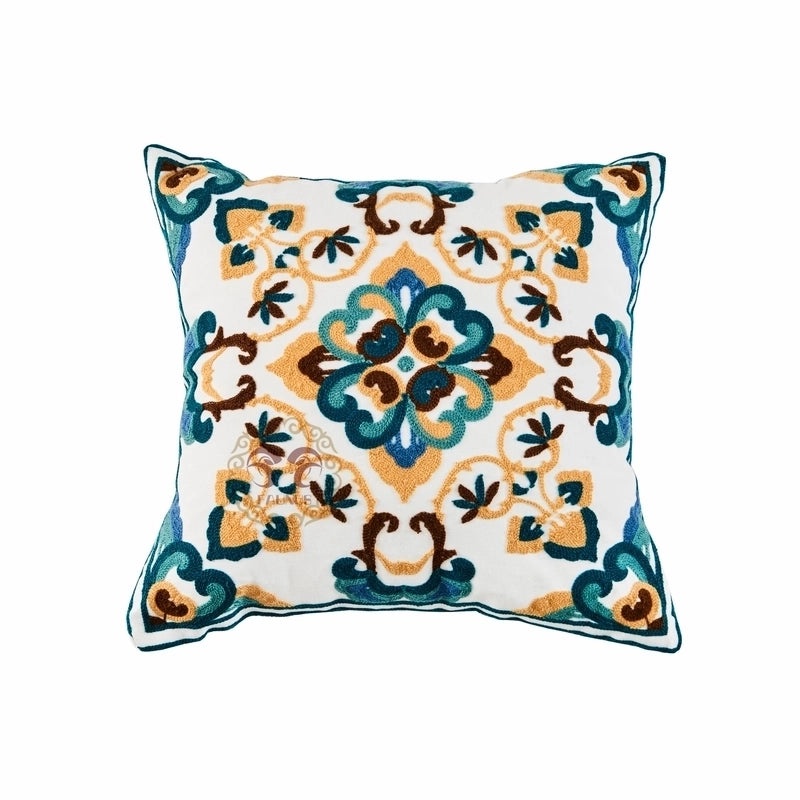 Tropical Floral Cotton Pillow Covers for Vacation Vibes|Home Decor & Bedding