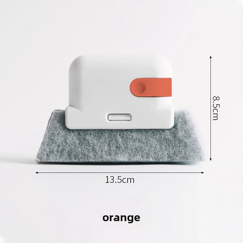 Window Slot Cleaning Brush Two-in-One Tool Small Groove Brush for Window Sills and Tracks|Home Cleaning Tools