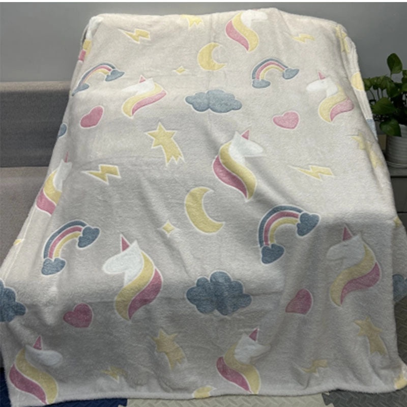 Cozy Solid Color Velvet Throw Blanket for Vacation Use|Home & Living Blankets and Throws