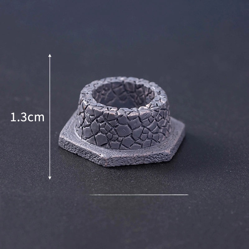 Halloween Mini Resin Skull & Mummy Ornaments Ghost Decorations for Home Desktop Creative Horror Festival|Halloween Decorations