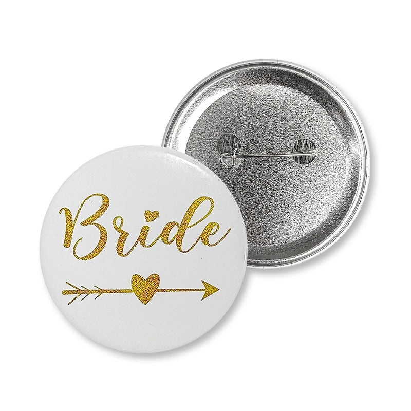 Romantic Letter Iron Pin Badge Single Piece|Accessories & Jewelry