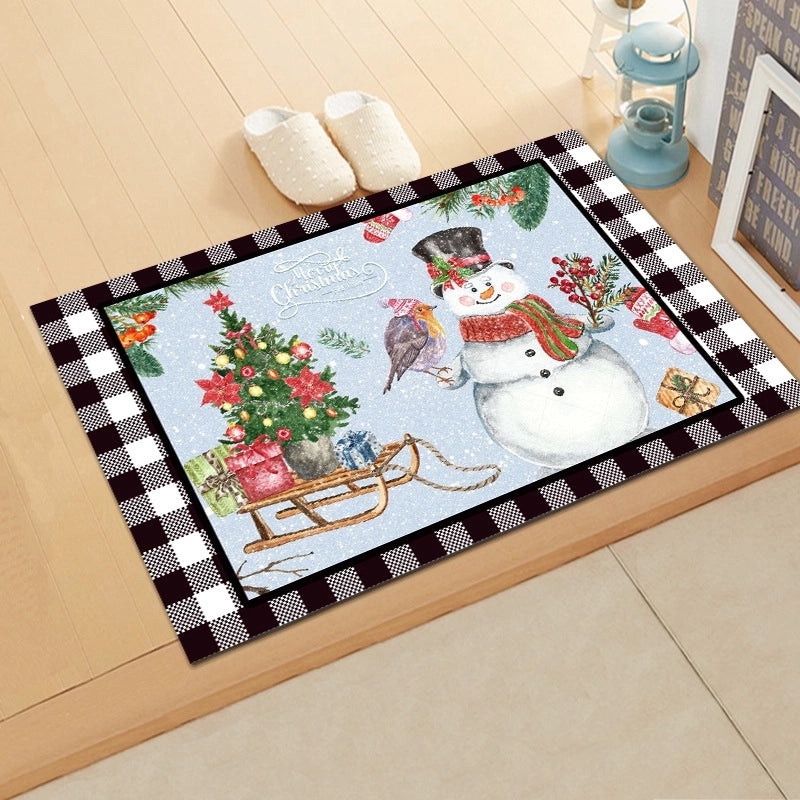 Beach Theme Cartoon Polyester Floor Mat|Home Decor Accessories