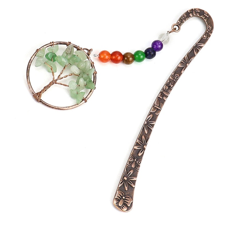 Vintage Natural Gravel Crystal Handmade Bookmark | Jewelry & Accessories